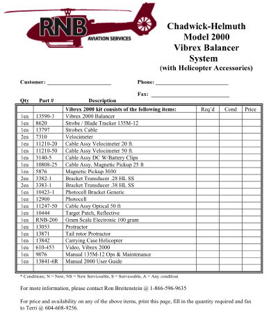 Chadwick vibrex 2000 manual